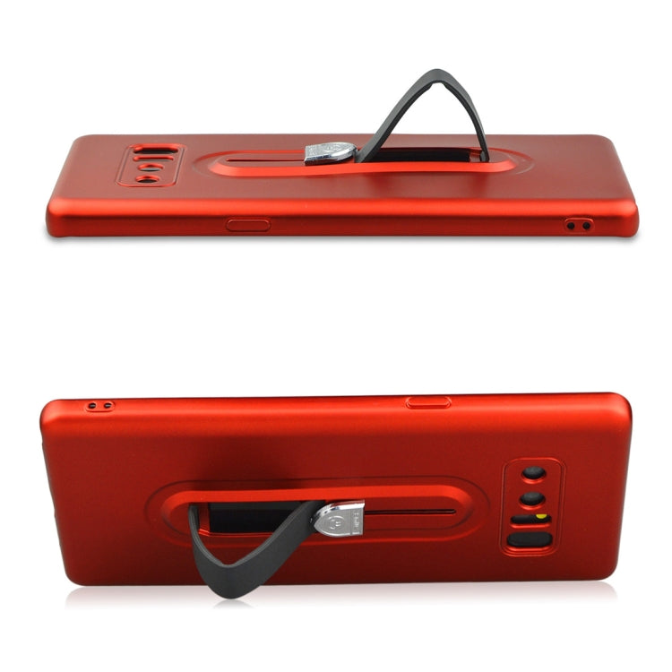 For Galaxy Note 8 Ultra-thin Frosted Soft TPU + PC Protective Back Case with Holder