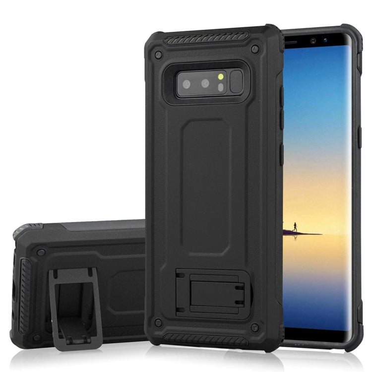 For Galaxy Note 8 Ultra-thin Shockproof TPU + PC Protective Back Case with Holder