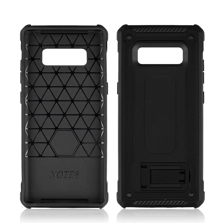 For Galaxy Note 8 Ultra-thin Shockproof TPU + PC Protective Back Case with Holder