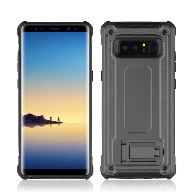 For Galaxy Note 8 Ultra-thin Shockproof TPU + PC Protective Back Case with Holder
