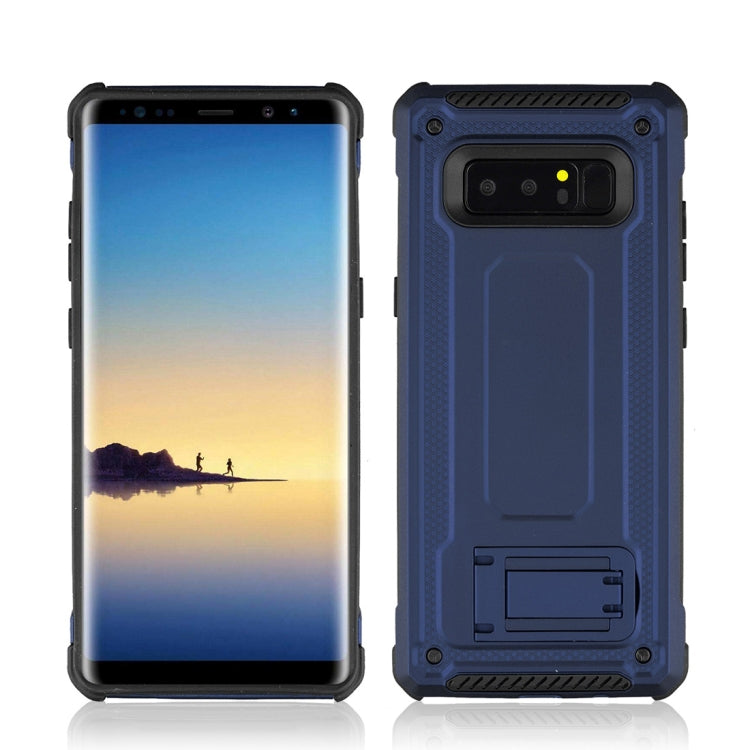 For Galaxy Note 8 Ultra-thin Shockproof TPU + PC Protective Back Case with Holder