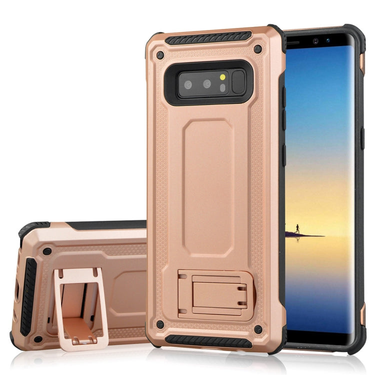 For Galaxy Note 8 Ultra-thin Shockproof TPU + PC Protective Back Case with Holder