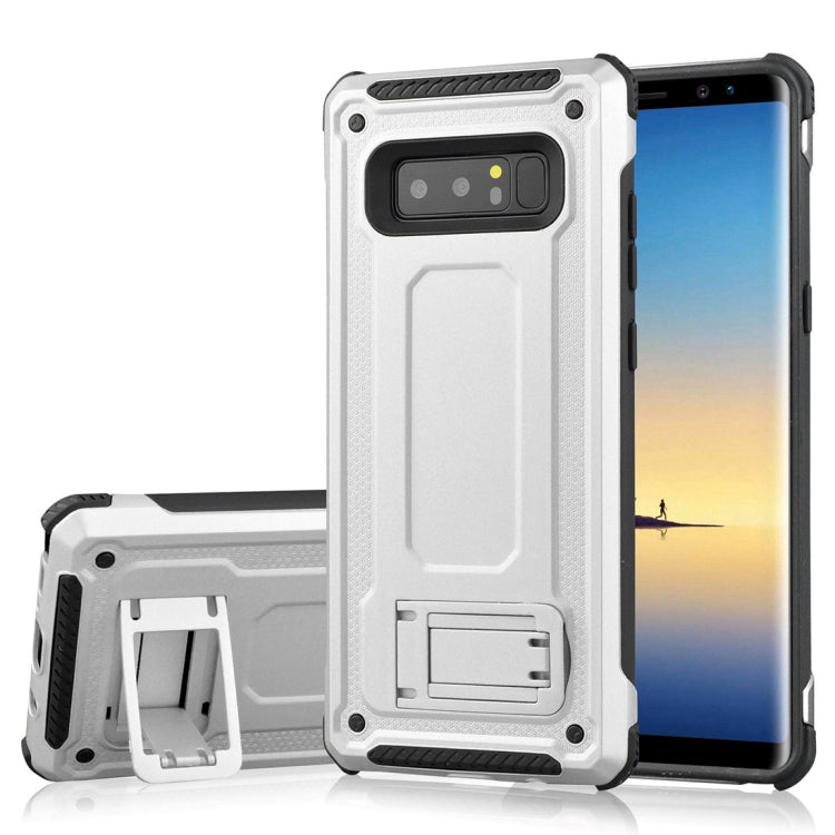 For Galaxy Note 8 Ultra-thin Shockproof TPU + PC Protective Back Case with Holder