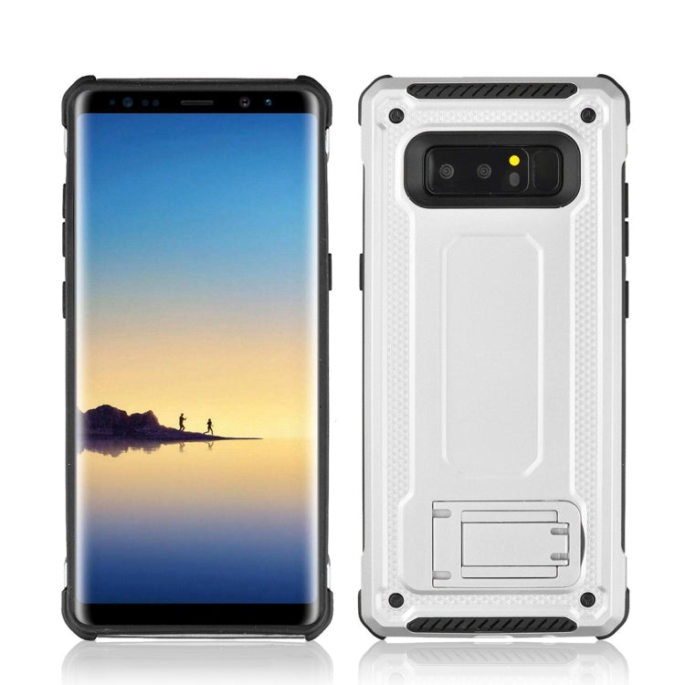 For Galaxy Note 8 Ultra-thin Shockproof TPU + PC Protective Back Case with Holder