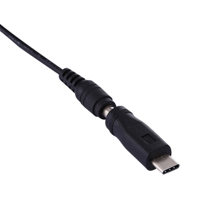 USB-C / Type-C Male to 5.5x2.1mm Female Connector Adapter, For Galaxy S8 & S8 + / LG G6 / Huawei P10 & P10 Plus / Oneplus 5 / Xiaomi Mi6 & Max 2 and other Smartphones(Black)