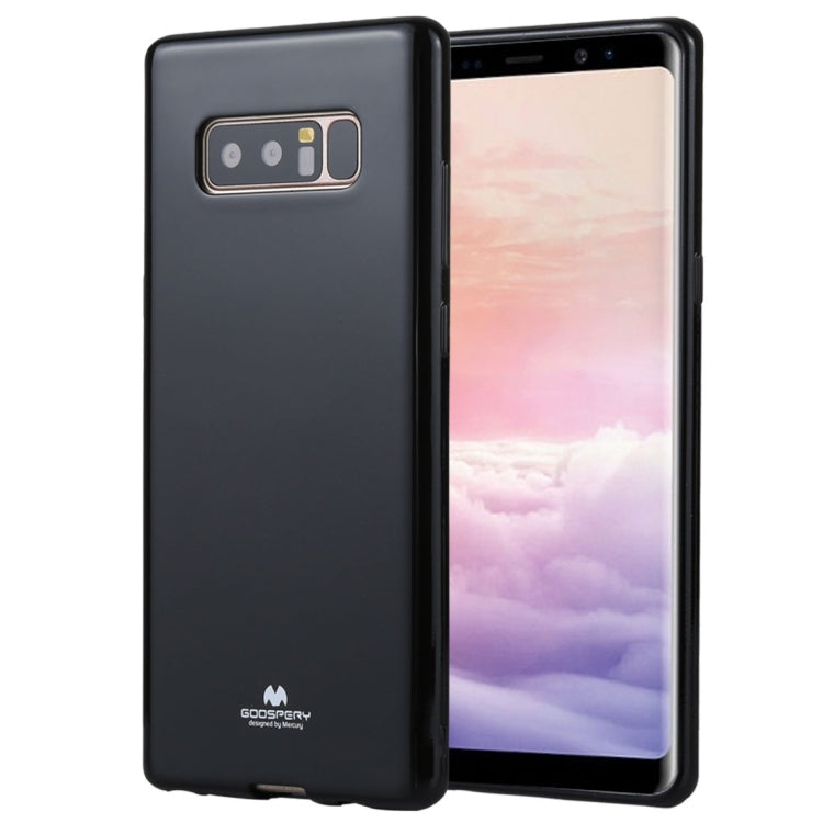 GOOSPERY PEARL JELLY Series for Galaxy Note 8 TPU Full Coverage Protective Back Cover Case
