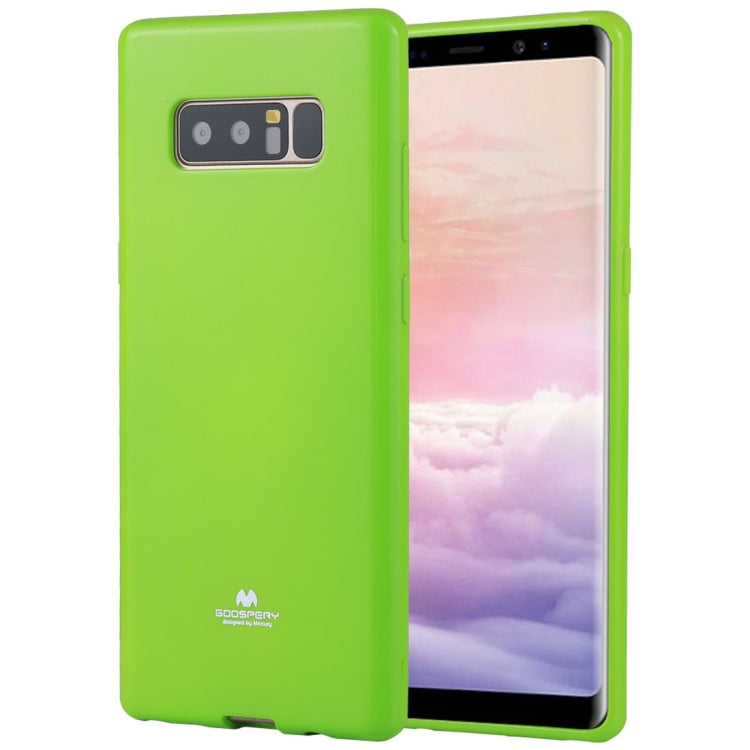 GOOSPERY PEARL JELLY Series for Galaxy Note 8 TPU Full Coverage Protective Back Cover Case