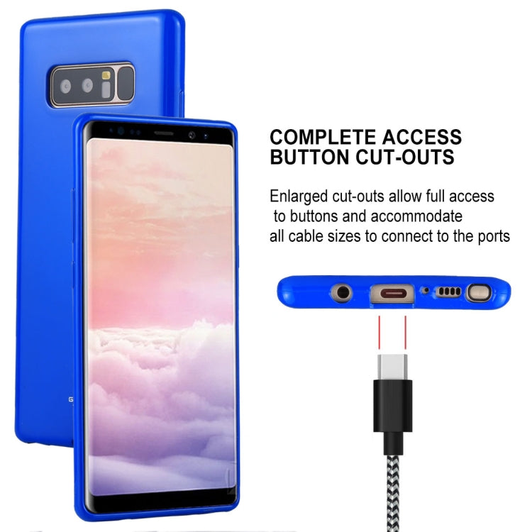 GOOSPERY PEARL JELLY Series for Galaxy Note 8 TPU Full Coverage Protective Back Cover Case