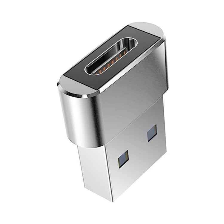 2 PCS USB-C / Type-C Female to USB 2.0 Male Adapter, Support Charging & Transmission