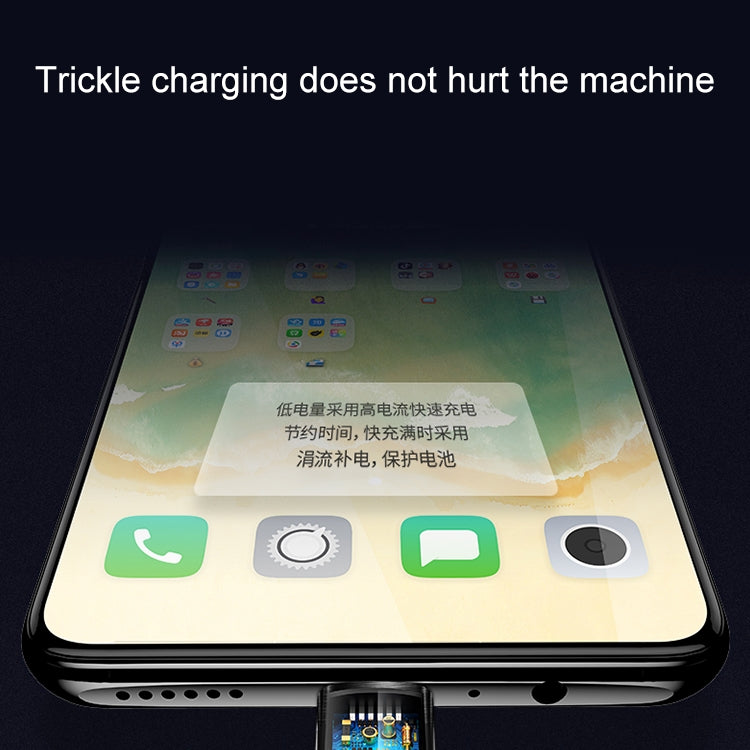 USAMS US-SJ251 U11 Micro USB High Swing Data Cable, Length: 1.2m (Black)