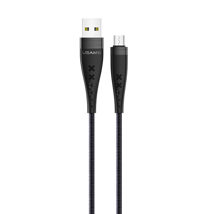 USAMS US-SJ251 U11 Micro USB High Swing Data Cable, Length: 1.2m (Black)