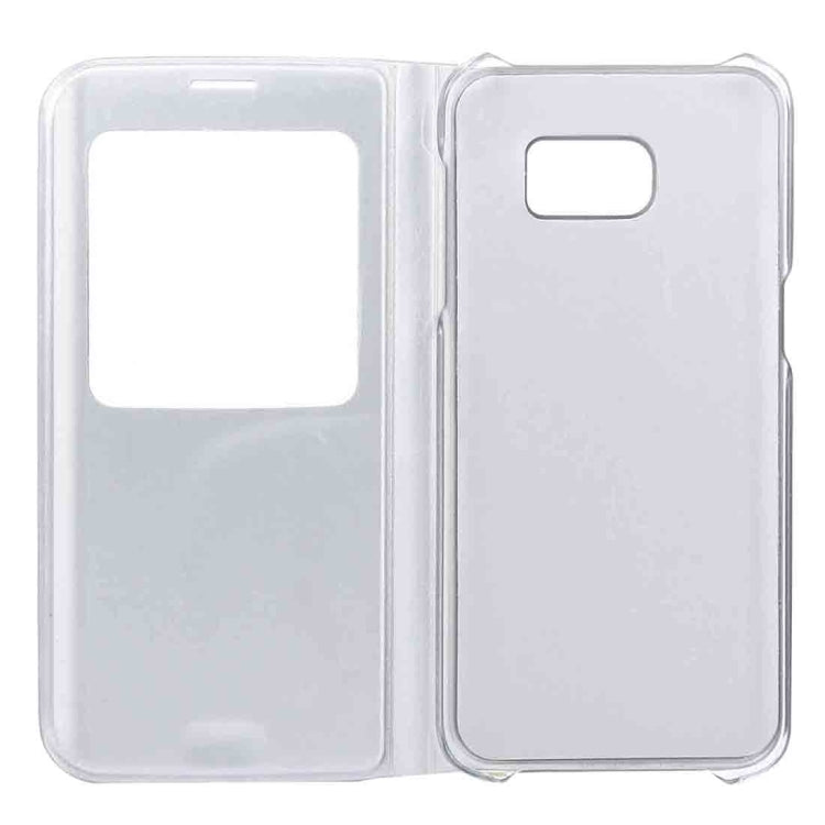 For Galaxy S7 Edge / G935 Horizontal Flip Leather Case with Call Display ID