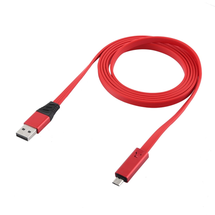 Noddle Style USB to Micro USB Data Sync Charging Cable Detachable Metal Head