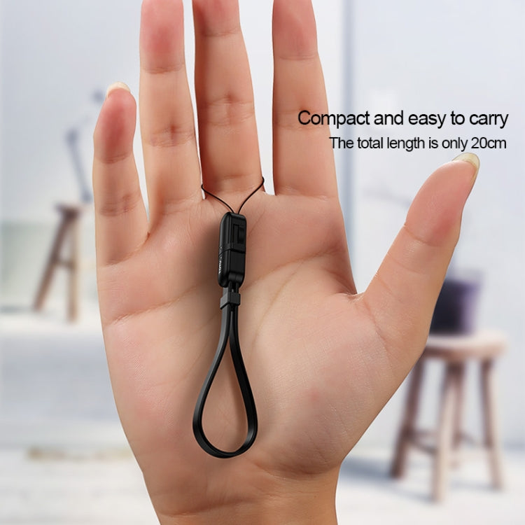 TOTUDESIGN BLC-03 Good Partner Series 2.4A USB to USB-C /Type-C Cable, Cable Length: 0.2m