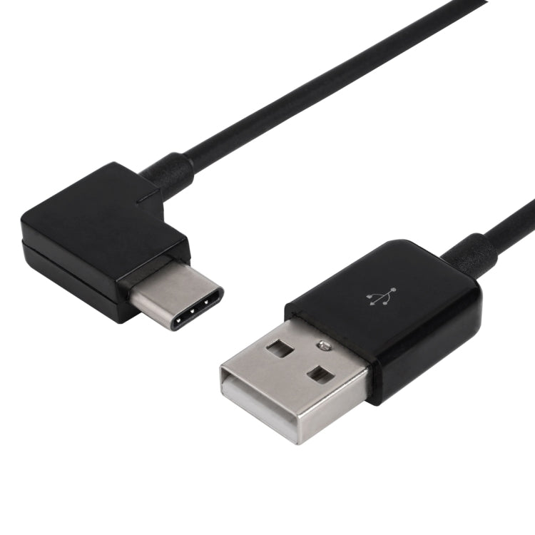 20cm Elbow USB-C / Type-C 3.1 to USB 2.0 Data / Charger Cable, For Galaxy S8 & S8 + / LG G6 / Huawei P10 & P10 Plus / Xiaomi Mi6 & Max 2 and other Smartphones