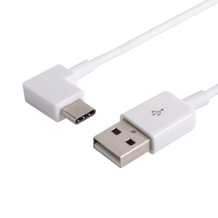 20cm Elbow USB-C / Type-C 3.1 to USB 2.0 Data / Charger Cable, For Galaxy S8 & S8 + / LG G6 / Huawei P10 & P10 Plus / Xiaomi Mi6 & Max 2 and other Smartphones