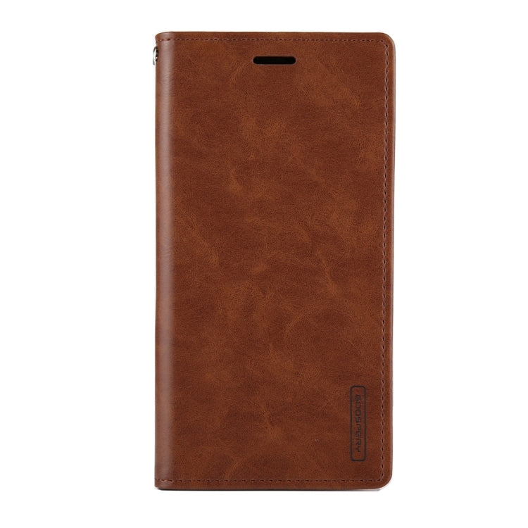 GOOSPERY BLUE MOON FLIP For Galaxy Note 8 Crazy Horse Texture Horizontal Flip Leather Case with Holder & Card Slots & Wallet
