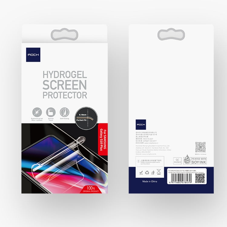 ROCK 0.18mm TPU Curved Surface Full Screen Protector Hydrogel Film for Galaxy S10