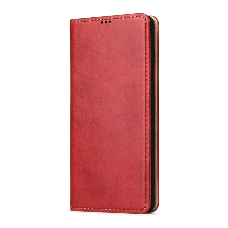 Horizontal Flip PU Leather Case for Galaxy S10+, with Holder & Card Slot & Wallet