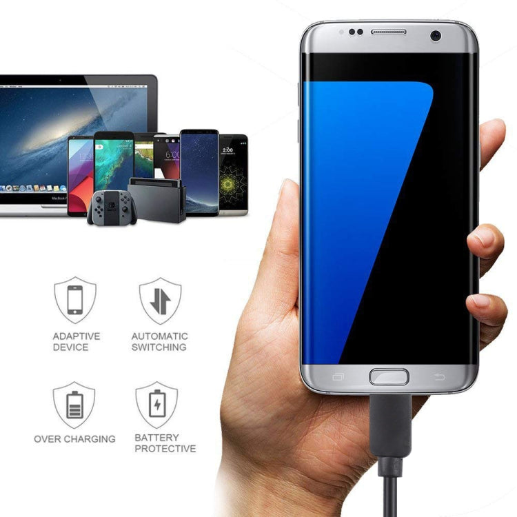 0.5A USB to USB-C / Type-C Charging Cable, Cable Length: about 1m