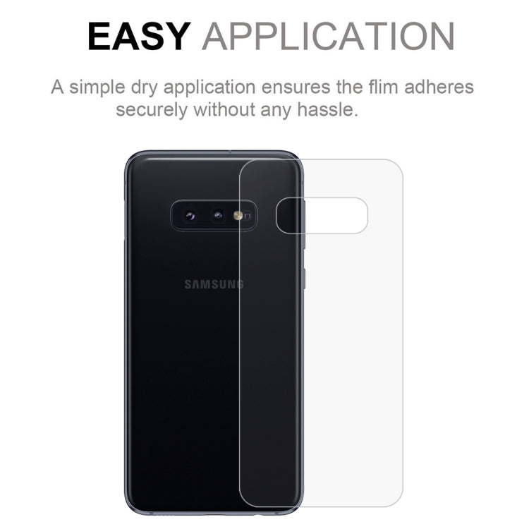 TPU Full Screen Back Screen Protector for Galaxy S10e
