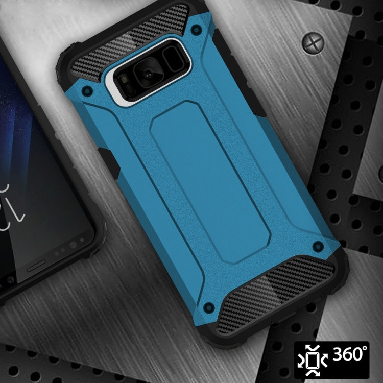 For Galaxy S8 Rugged Armor TPU + PC Combination Case