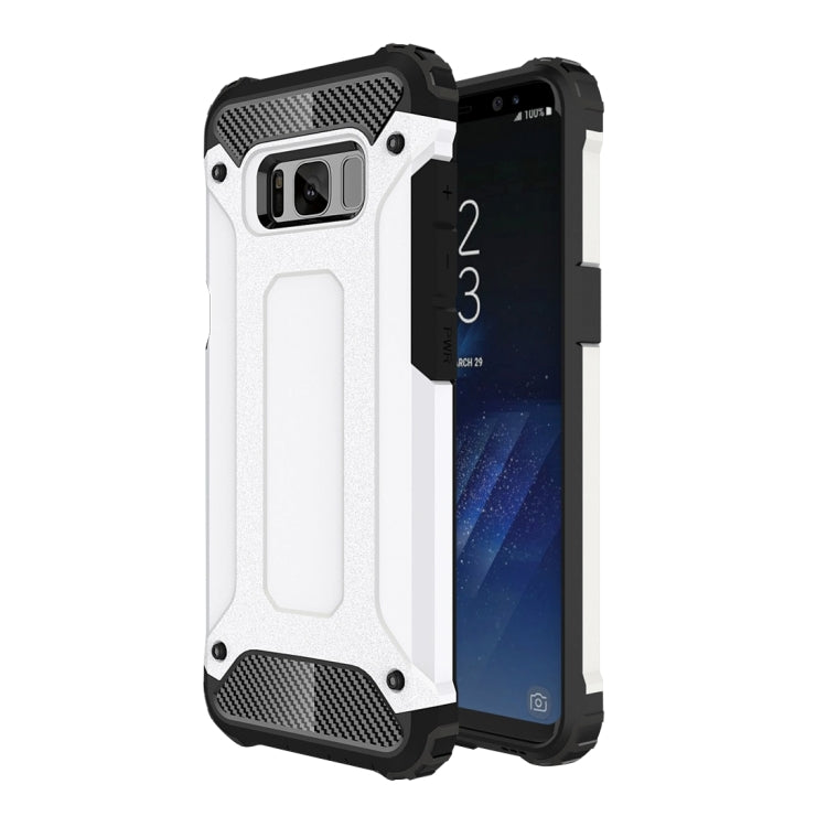 For Galaxy S8 Rugged Armor TPU + PC Combination Case
