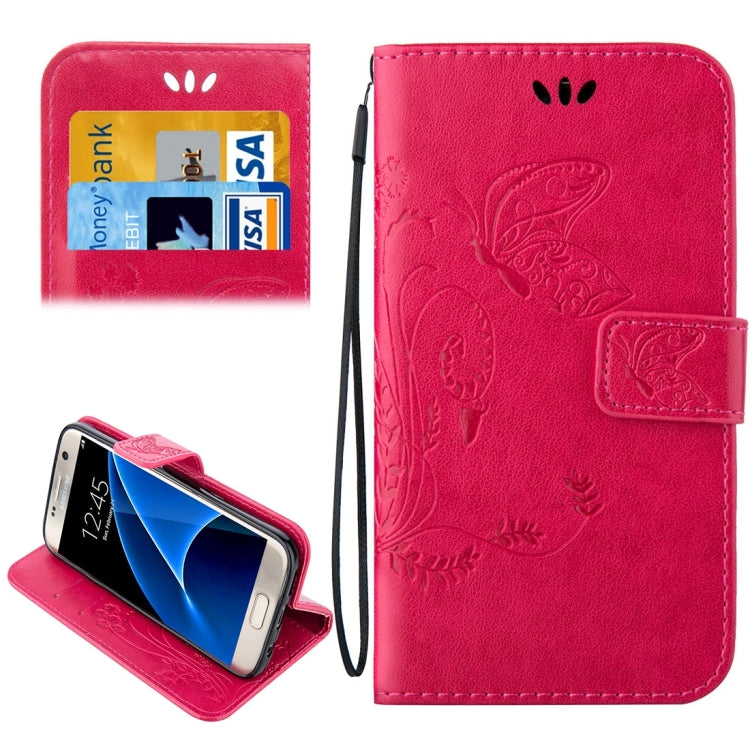 For Galaxy S7 / G930 Crazy Horse Texture Printing Horizontal Flip Leather Case with Holder & Card Slots & Wallet & Lanyard