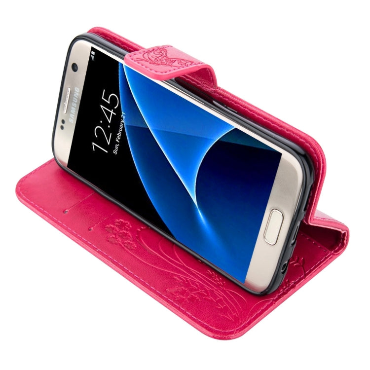 For Galaxy S7 / G930 Crazy Horse Texture Printing Horizontal Flip Leather Case with Holder & Card Slots & Wallet & Lanyard