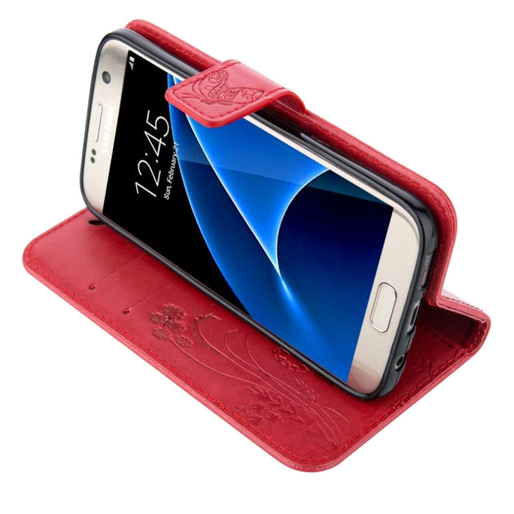 For Galaxy S7 / G930 Crazy Horse Texture Printing Horizontal Flip Leather Case with Holder & Card Slots & Wallet & Lanyard