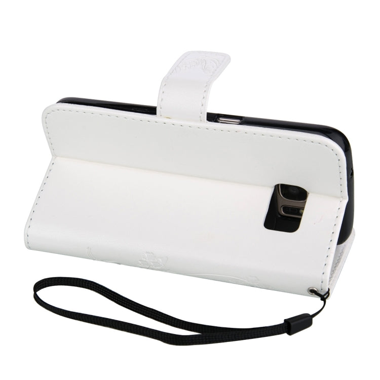 For Galaxy S7 / G930 Crazy Horse Texture Printing Horizontal Flip Leather Case with Holder & Card Slots & Wallet & Lanyard