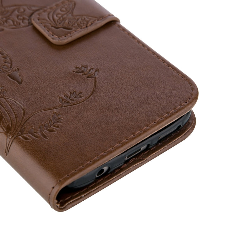 For Galaxy S7 / G930 Crazy Horse Texture Printing Horizontal Flip Leather Case with Holder & Card Slots & Wallet & Lanyard