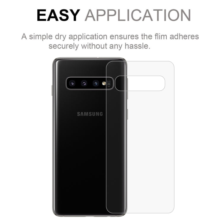 TPU Full Screen Back Screen Protector for Galaxy S10