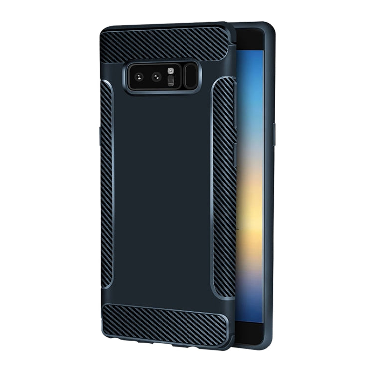 Carbon Fiber Anti-slip TPU Protective Case for Galaxy Note 8