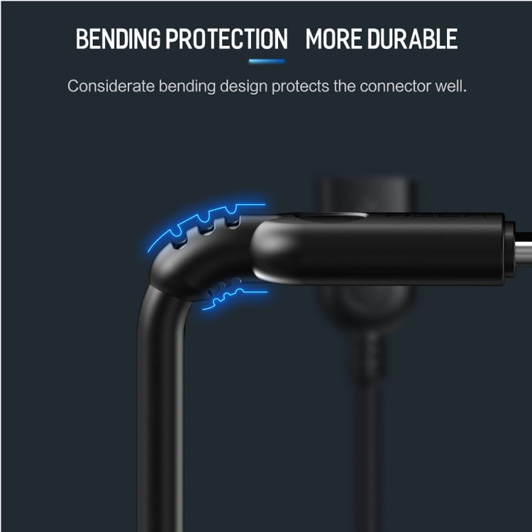 ROCK Micro USB to USB 2.0 PVC Adapter Cable, Length: 1.1m for Samsung Galaxy S7 & S7 Edge / LG G4 / Huawei P8 / Xiaomi Mi4 and other Smartphones