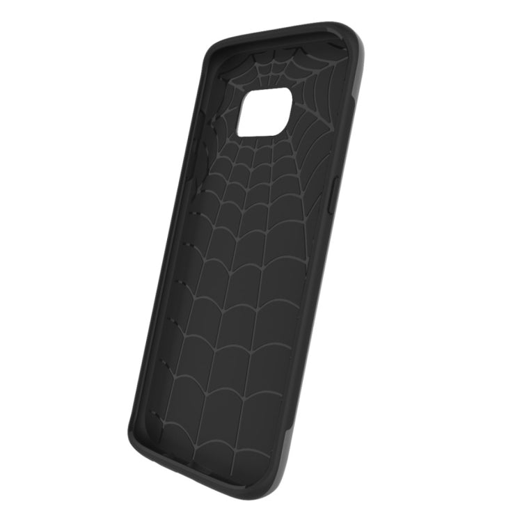 For Galaxy S6 Edge / G925 Simple Brushed Texture 2 in 1 PC + TPU Combination Protective Case