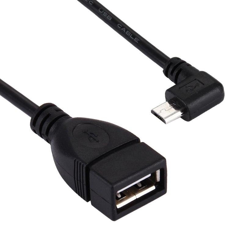 20cm USB 2.0 Female to Micro USB Male Data Charging Cable, For Samsung / Huawei / Xiaomi / Meizu / LG / HTC and Other Smartphones