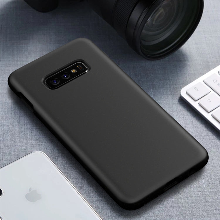 Starry Series Shockproof Straw Material + TPU Protective Case for Galaxy S10e