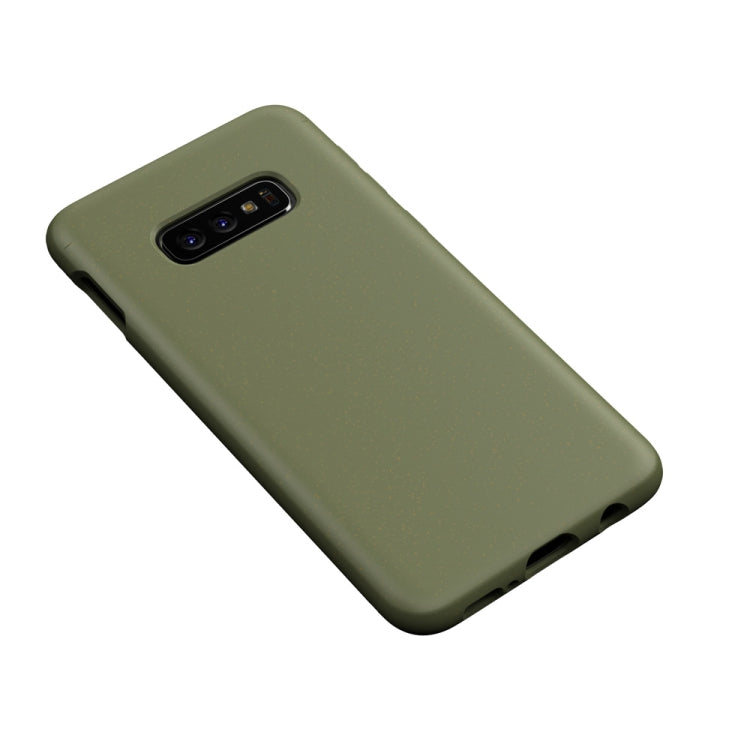 Starry Series Shockproof Straw Material + TPU Protective Case for Galaxy S10e