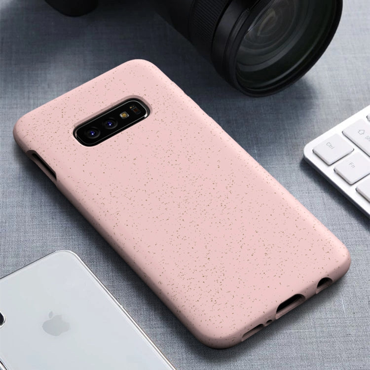Starry Series Shockproof Straw Material + TPU Protective Case for Galaxy S10e