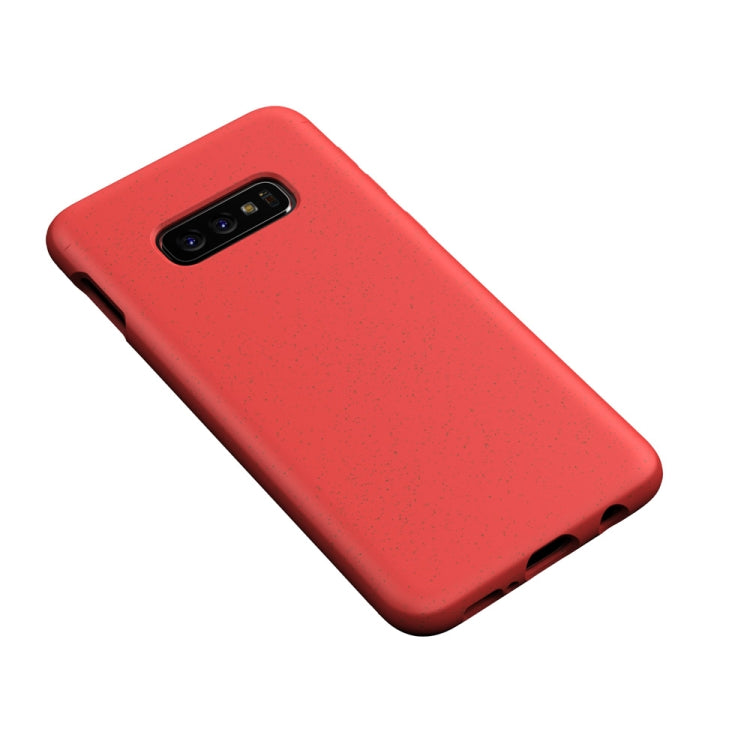 Starry Series Shockproof Straw Material + TPU Protective Case for Galaxy S10e