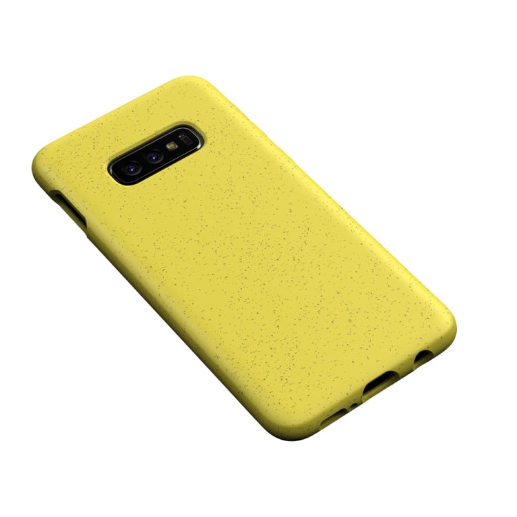 Starry Series Shockproof Straw Material + TPU Protective Case for Galaxy S10e