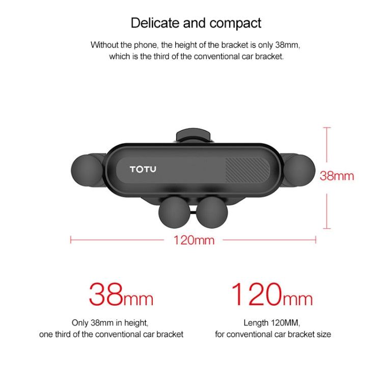 TOTUDESIGN Keeper Series Universal Car Air Vent Bracket Phone Holder