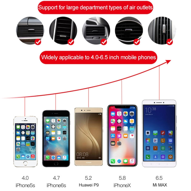 TOTUDESIGN Keeper Series Universal Car Air Vent Bracket Phone Holder