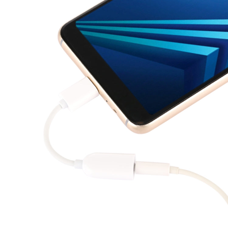 For Xiaomi Mi 6 Plus Type-C Audio Charging Converter Adapter Earphone Cable