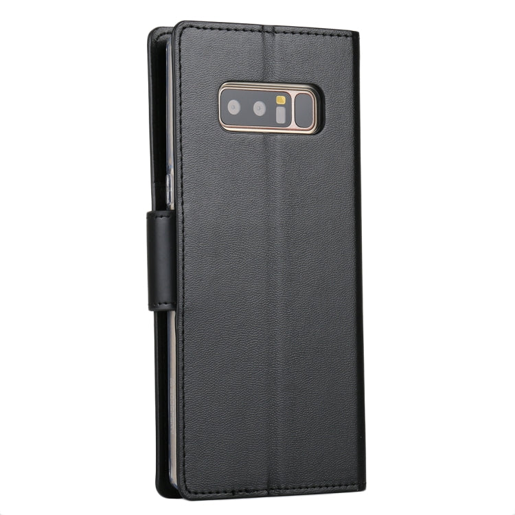 GOOSPERY SONATA DIARY for Galaxy Note 8 Business Style Magnetic Clasp Horizontal Flip Leather Case with Holder & Card Slots & Wallet