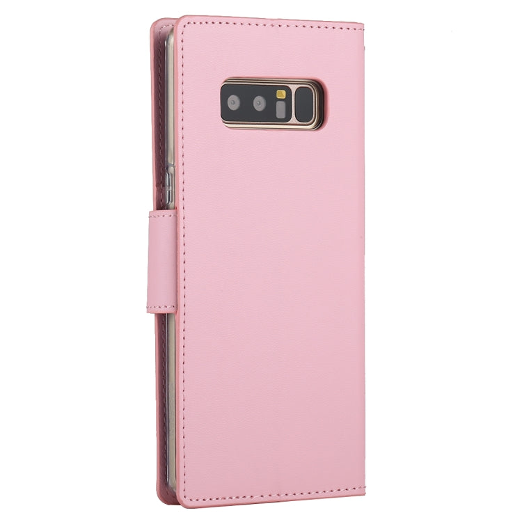 GOOSPERY SONATA DIARY for Galaxy Note 8 Business Style Magnetic Clasp Horizontal Flip Leather Case with Holder & Card Slots & Wallet