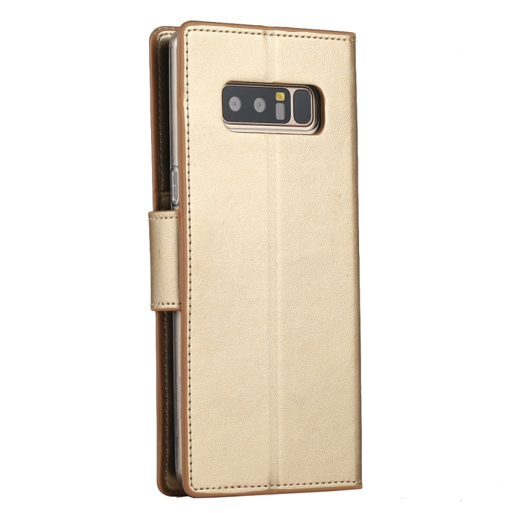 GOOSPERY SONATA DIARY for Galaxy Note 8 Business Style Magnetic Clasp Horizontal Flip Leather Case with Holder & Card Slots & Wallet