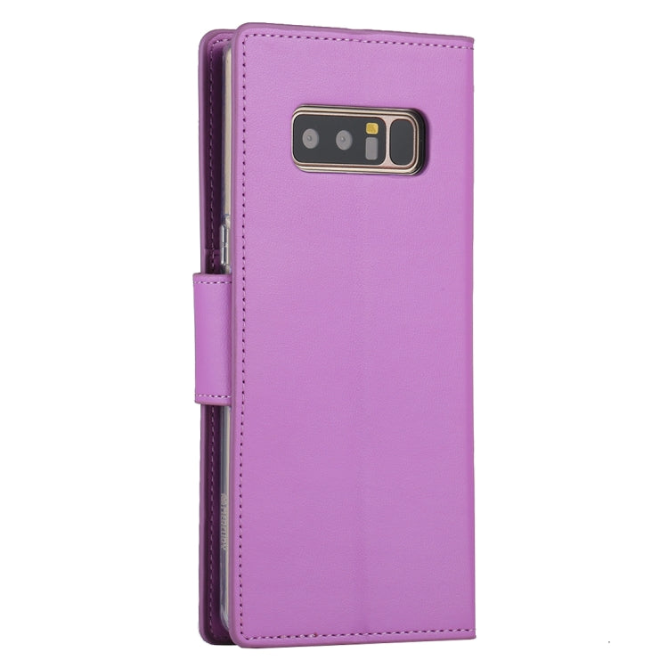 GOOSPERY SONATA DIARY for Galaxy Note 8 Business Style Magnetic Clasp Horizontal Flip Leather Case with Holder & Card Slots & Wallet
