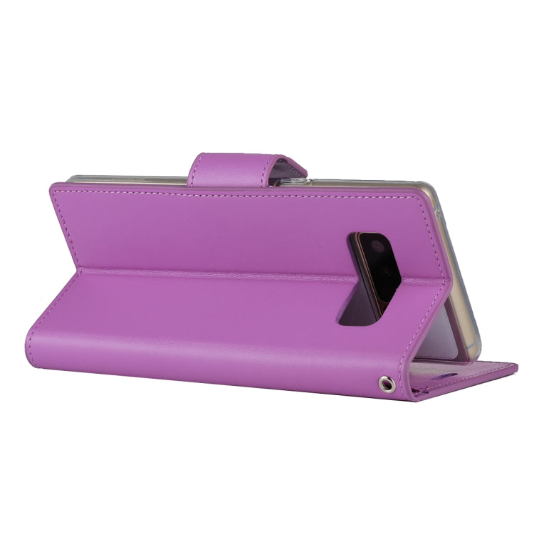 GOOSPERY SONATA DIARY for Galaxy Note 8 Business Style Magnetic Clasp Horizontal Flip Leather Case with Holder & Card Slots & Wallet